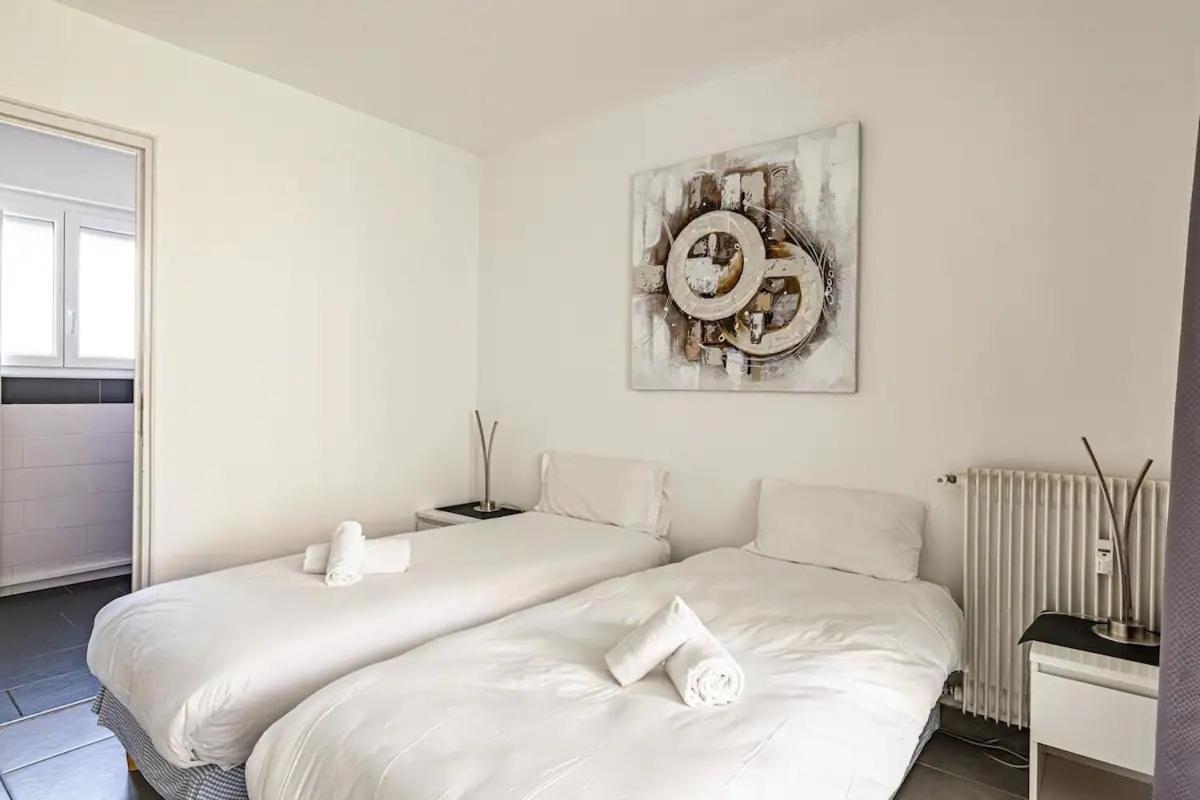 Superbe 3P 2Chambres, 2Terrasses Cannes Centre-Ville, 4 Min A Pied De La Croisette Sas-Meredith Loc المظهر الخارجي الصورة