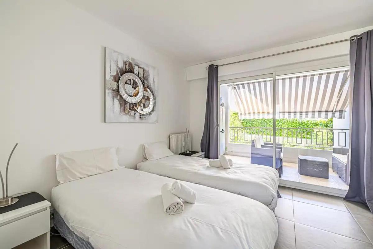 Superbe 3P 2Chambres, 2Terrasses Cannes Centre-Ville, 4 Min A Pied De La Croisette Sas-Meredith Loc المظهر الخارجي الصورة