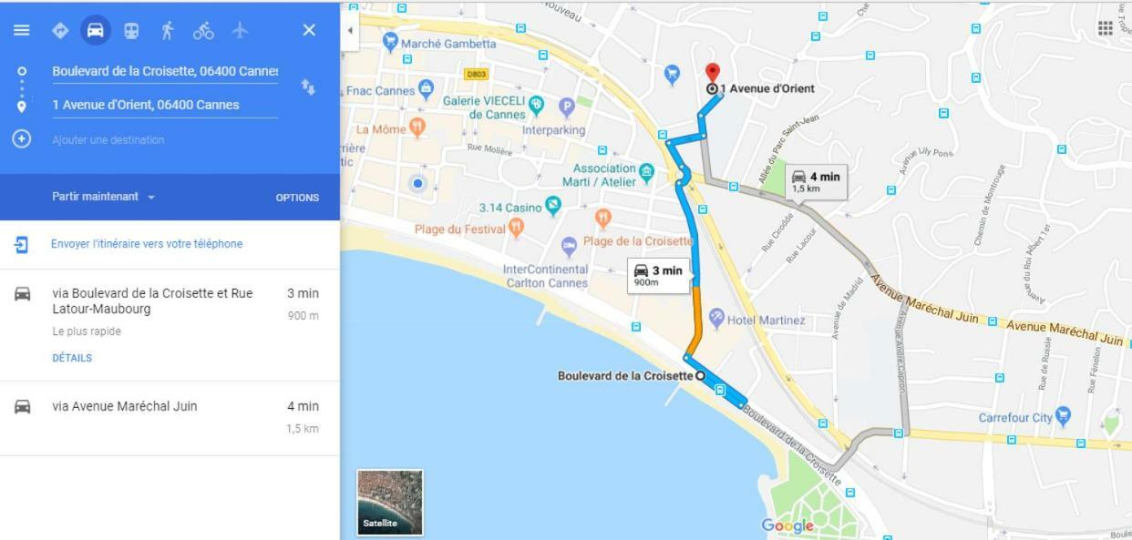 Superbe 3P 2Chambres, 2Terrasses Cannes Centre-Ville, 4 Min A Pied De La Croisette Sas-Meredith Loc المظهر الخارجي الصورة